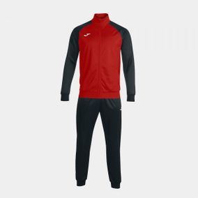 ACADEMY IV TRACKSUIT RED BLACK 2XL