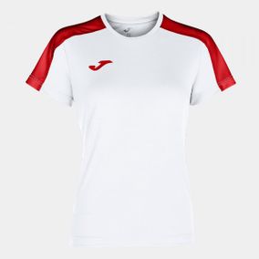 ACADEMY SHORT SLEEVE T-SHIRT WHITE RED 2XS