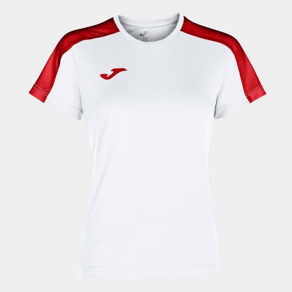 ACADEMY SHORT SLEEVE T-SHIRT WHITE RED S