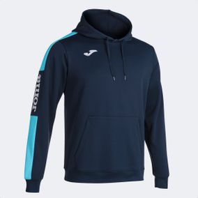 CHAMPIONSHIP IV HOODIE NAVY FLUOR TURQUOISE L