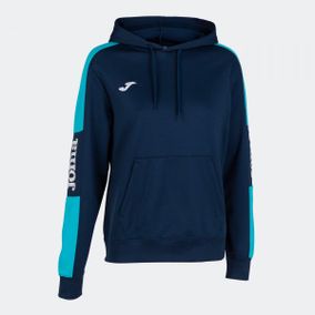 CHAMPIONSHIP IV HOODIE NAVY FLUOR TURQUOISE S