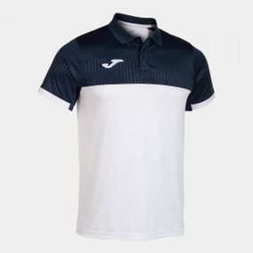 MONTREAL SHORT SLEEVE POLO WHITE NAVY L