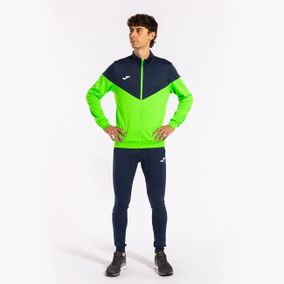 OXFORD TRACKSUIT FLUOR GREEN NAVY 2XS