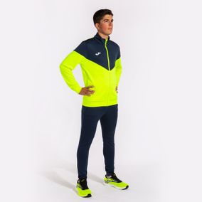OXFORD TRACKSUIT FLUOR YELLOW NAVY M