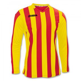 T-SHIRT COPA RED-YELLOW L/S XS