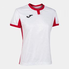 TOLETUM II T-SHIRT WHITE-RED S/S 2XS
