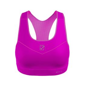 TOP DONNA STAMPA FUXIA Tg. M